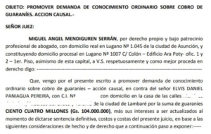 Denuncian millonarias deudas de concejal aliado al clan Arévalo