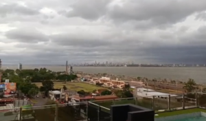 Núcleo de tormentas intensas ingresó a Encarnación