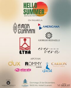 HELLO SUMMER: el desfile de moda que marca el inicio del verano llega al Hotel Guaraní