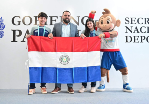Abanderamiento de la delegación paraguaya para los Juegos Sudamericanos Escolares 2025