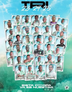 Atlético Nacional, campeón de la  Copa Colombia