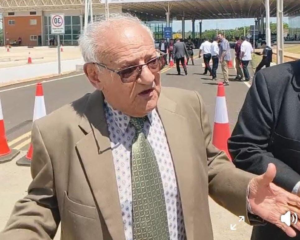 Impiden el ingreso del impulsor del Puente de la Integración al acto oficial