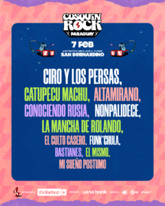 COSQUÍN ROCK PARAGUAY 2026