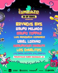 El festival popular más grande regresa a Asunción con una noche histórica de cumbia y vallenato