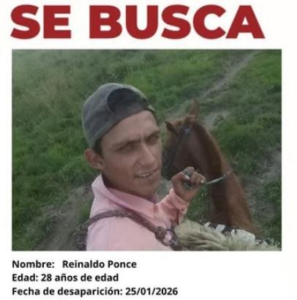 Buscan a un hombre desaparecido en Caazapá