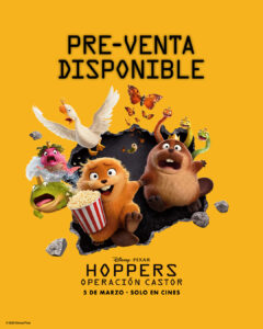 HOPPERS: OPERACIÓN CASTOR llega en pre-estreno este fin de semana