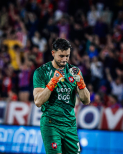 Alexis Martín Arias detalla su sexto penal tapado en el arco de Cerro Porteño