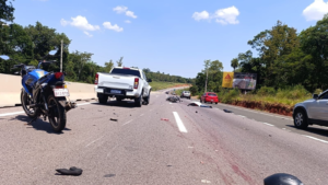 Motociclista fallece en accidente sobre la Ruta PY02 en Caacupé