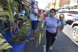 Católicos inician la Semana Santa con la recordación de la entrada de Jesús a Jerusalén