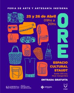 Feria ORE de Artesanía Indígena, un espacio de arte, cultura y comercio justo