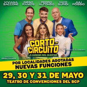 «Corto Circuito» arrasa en Paraguay y suma nuevas funciones tras agotar entradas