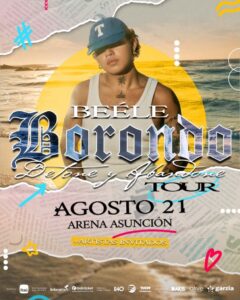 BEÉLE LLEGA POR PRIMERA VEZ A PARAGUAY CON SU BORONDO TOUR