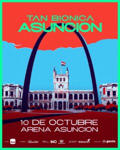 Tan Biónica vuelve a Paraguay con un show en Arena Asunción