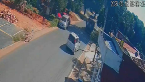 Vídeo: bajó de su auto para arrancar mandarinas y murió atropellado en San Lorenzo