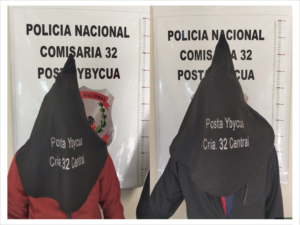 Capiatá: caen sospechosos de robar herramientas de una construcción