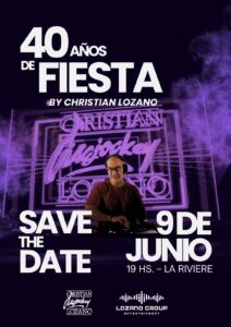 40 Años de Fiesta: Christian Lozano celebra cuatro décadas marcando el ritmo de los momentos más importantes