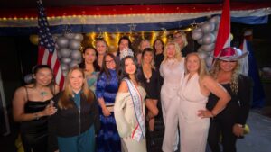 Naomi Anahi Koyanagi fue coronada Miss Residente Paraguaya en EE. UU. bajo la dirección de Karina Cardozo