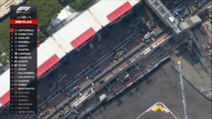 F1-GP de Mónaco: Carrera suspendida temporalmente con bandera roja
