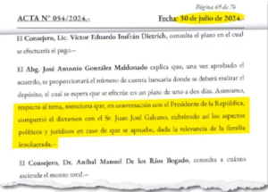 Acta del IPS delata que Santiago Peña digitó acuerdo con quita millonaria