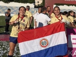 Erika Cartaman y Cristina Recalde se coronan campeonas en Albania y jugarán la Champions League