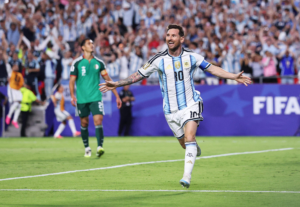 Argentina golea en su debut a Argelia en Kansas City