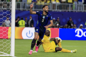 Brasil logra su primera victoria, con goleada incluída a Haití, en Filadelfia