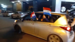 Video: Paraguay venció a Turquía y desató una fiesta albirroja en todo el país