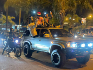Video: así se festejó la victoria de la albirroja durante la madrugada del sábado en Encarnación