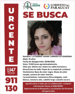 Alerta Mafe: piden ayuda para localizar a una joven y a una adolescente