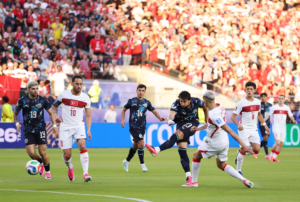 La tabla de posiciones del Grupo D antes del duelo entre Paraguay y Australia
