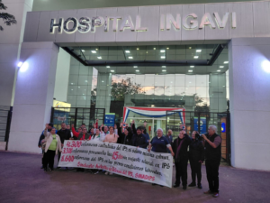 Trabajadores de IPS anuncian “cacerolazo” y no descartan una huelga general