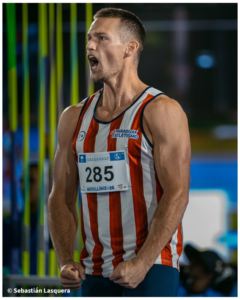 Lars Anthony Flaming conquista la medalla de oro en el I Panamericano de Medellín