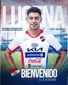 Nacional da la bienvenida a Cardozo Lucena