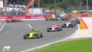 FIA F2-Bélgica: Joshua Duerksen es 15º en la feature race de Spa-Francorchamps