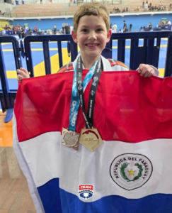 Arturo Lezcano hace historia con el primer oro paraguayo en un Grand Slam Kids del AJP Tour