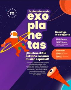 Exploradores de Exoplanetas: una misión espacial para celebrar el Día del Niño en el MuCi