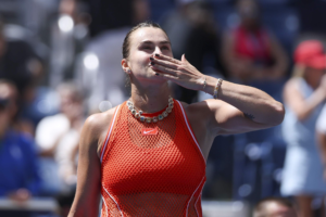Sabalenka supera a colombiana Osorio en su estreno en el US Open