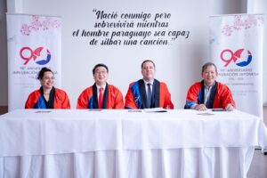 EN EL MARCO DE LOS 90 AÑOS DE LA INMIGRACIÓN JAPONESA AL PARAGUAY