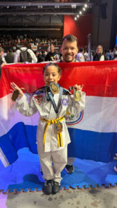 La pequeña Yicel Peralta conquistó cuatro medallas en la Expo Panam de Mendoza