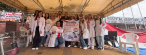 Piden más bioquímicos en Amambay y mejores condiciones laborales durante adhesión a huelga nacional